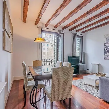Lägenhet Cozy And Bright 3bd By Gran Via *